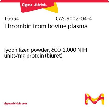 Thrombin from bovine plasma