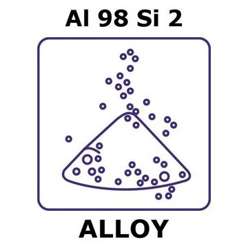 ALUMINUM-SILICON ALLOY, AL98SI2, POWDER&