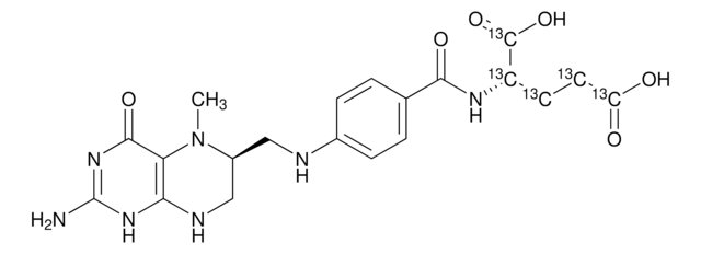 5-Methyltetrahydrofolic acid-(glutamic acid-¹³C?)