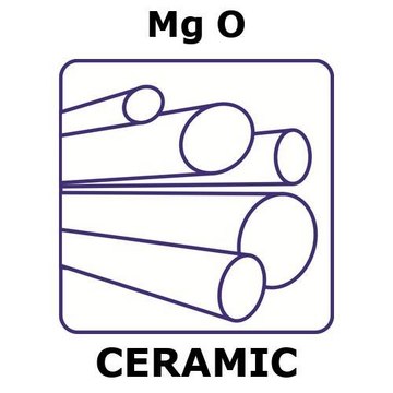 MAGNESIUM OXIDE, ROD, DIAMETER 6.35MM,