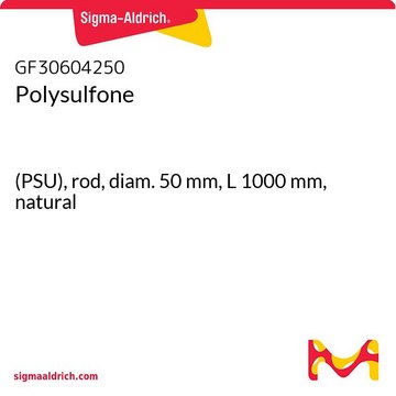POLYSULFONE, (PSU), ROD, DIAMETER 50MM,&