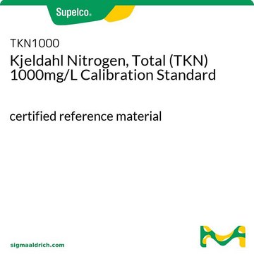 Kjeldahl Nitrogen, Total (TKN) 1000mg/L