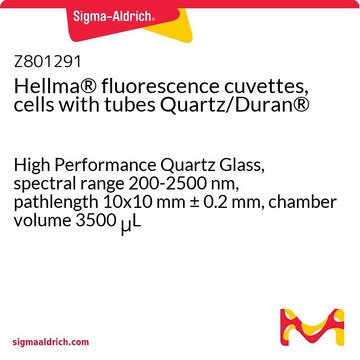 HELLMA(R) FLUORESCENCE CUVETTES, CELLS W