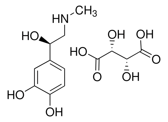 (?)-Epinephrine (+)-bitartrate salt