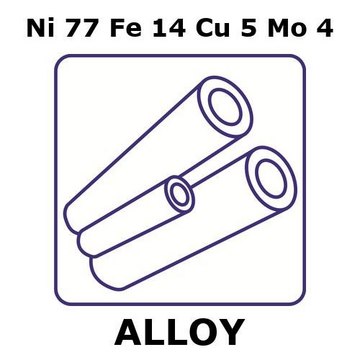 MAGNETIC SHIELDING ALLOY, NI77FE14CU5MO&