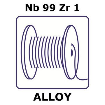 NIOBIUM-ZIRCONIUM ALLOY, NB99ZR1, 20M W&