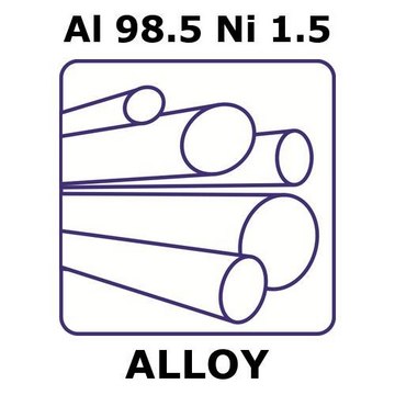 ALUMINUM-NICKEL ALLOY, AL98.5NI1.5, 100&