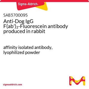 Anti-Dog IgG F(ab?)?-Fluorescein antibody produced