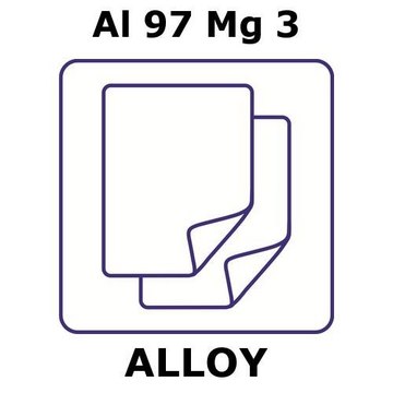 ALUMINUM-MAGNESIUM ALLOY, AL97MG3, FOIL&
