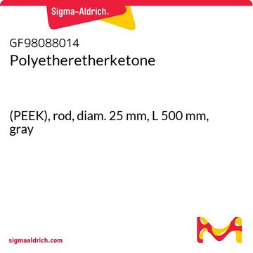 POLYETHERETHERKETONE, (PEEK), ROD, DIAM&