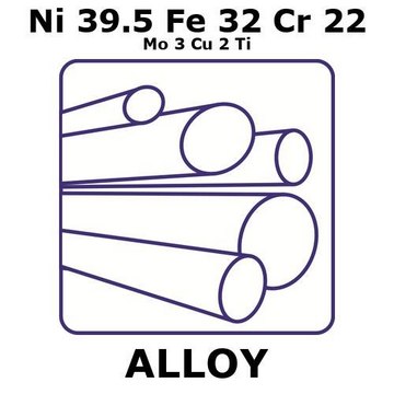 ALLOY 825, NI39.5FE32CR22MO3CU2TI, ROD,&