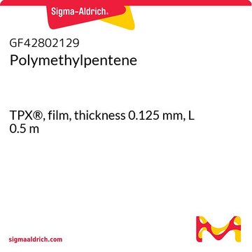 POLYMETHYLPENTENE, TPX(R), FILM, THICKN&