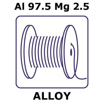 ALUMINUM-MAGNESIUM ALLOY, AL97.5MG2.5, &