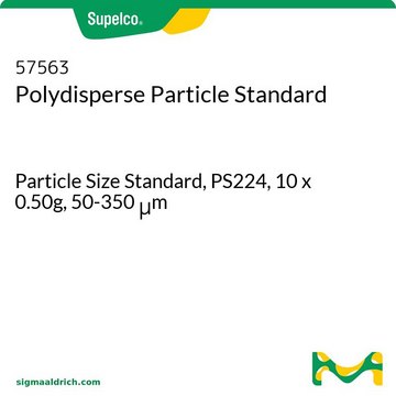 POLYDISPERSE PARTICLE STANDARDS, 50-350