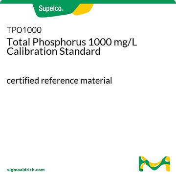 Total Phosphorus 1000 mg/L Calibration