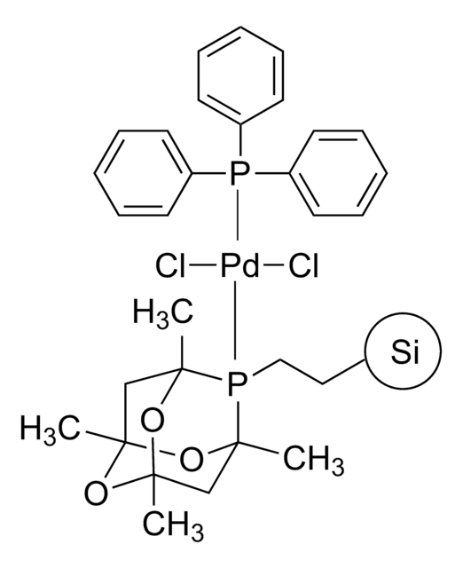 Triphenylphosphine palladium(II) dichloride phosphaadamantane ethyl