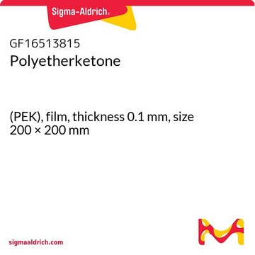 POLYETHERKETONE, (PEK), FILM, THICKNESS&