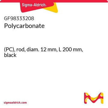 POLYCARBONATE, (PC), ROD, DIAMETER 12MM&