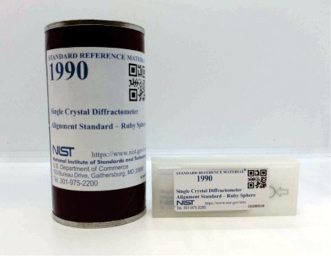 LATTICE PARAMETER/SINGLE CRYSTAL (RUBY S