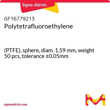 POLYTETRAFLUOROETHYLENE, (PTFE), SPHERE&