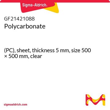 POLYCARBONATE, (PC), SHEET, THICKNESS 5&