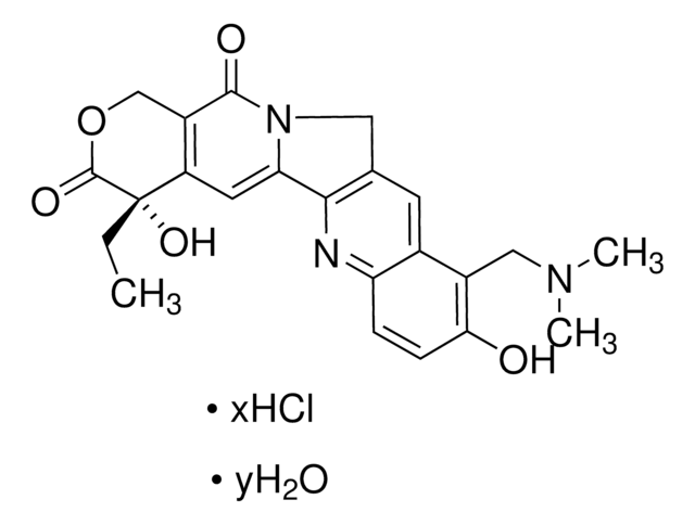 Topotecan hydrochloride hydrate