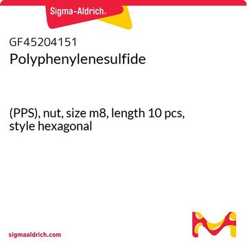 POLYPHENYLENESULFIDE, (PPS), NUT, SIZE &