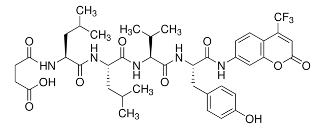 N-Succinyl-Leu-Leu-Val-Tyr-7-amido-4-trifluoromethylcoumarin