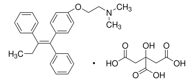 Tamoxifen citrate for performance test
