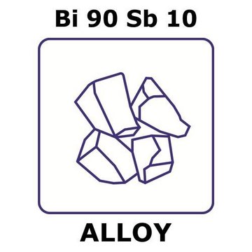 BISMUTH/ANTIMONY, LUMP,BI 90%/SB 10%, M&