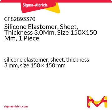 SILICONE ELASTOMER, SHEET, THICKNESS 3.&