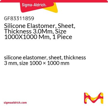 SILICONE ELASTOMER, SHEET, THICKNESS 3.&