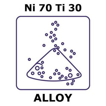 NICKEL-TITANIUM ALLOY, NI70TI30, POWDER&