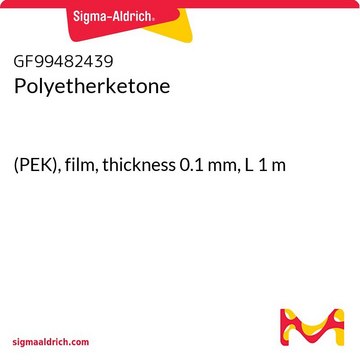 POLYETHERKETONE, (PEK), FILM, THICKNESS&