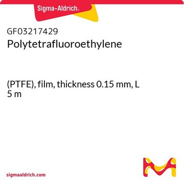 POLYTETRAFLUOROETHYLENE, (PTFE), FILM, &