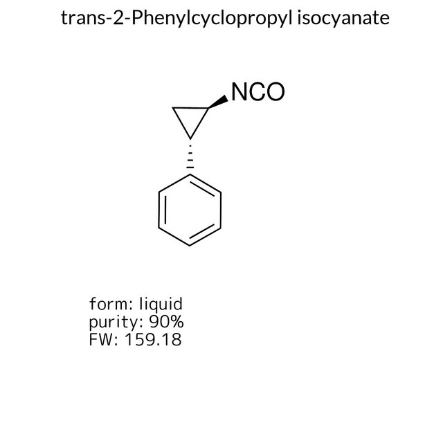trans-2-Phenylcyclopropyl isocyanate