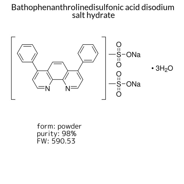 Bathophenanthrolinedisulfonic acid disodium salt hydrate