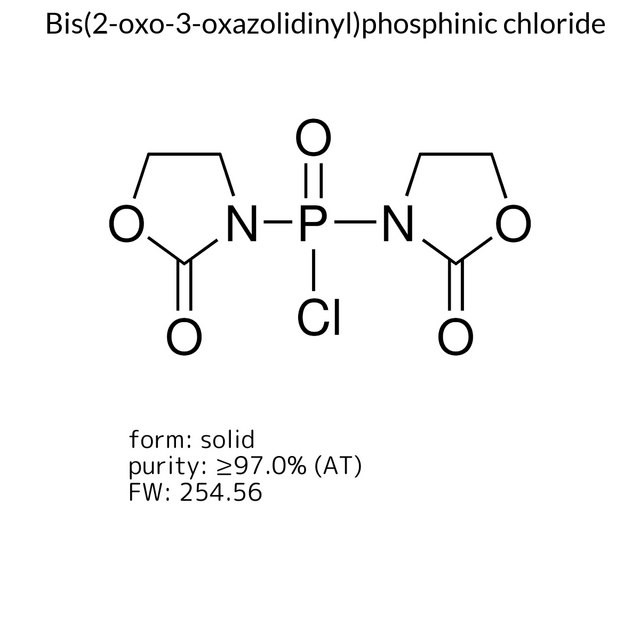 Bis(2-oxo-3-oxazolidinyl)phosphinic chloride