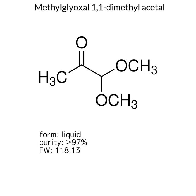 Methylglyoxal 1,1-dimethyl acetal