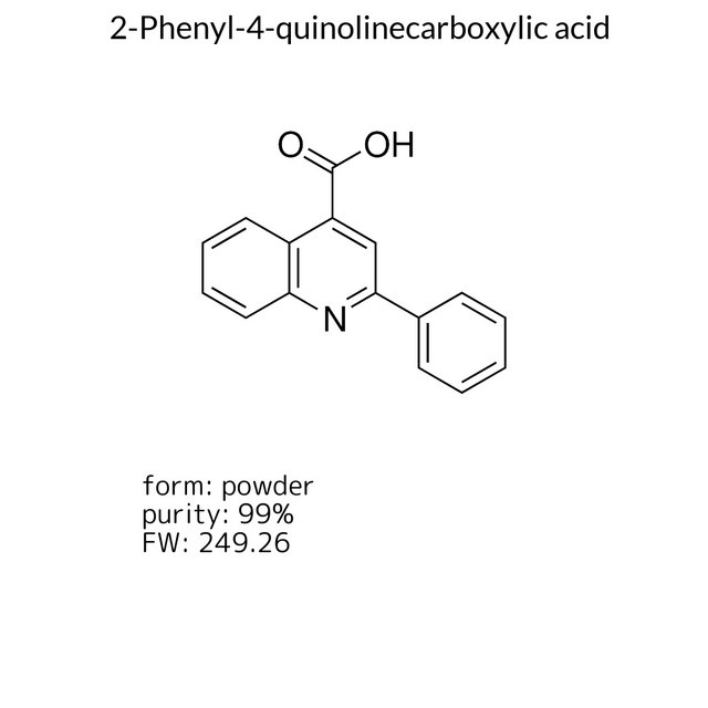 2-Phenyl-4-quinolinecarboxylic acid