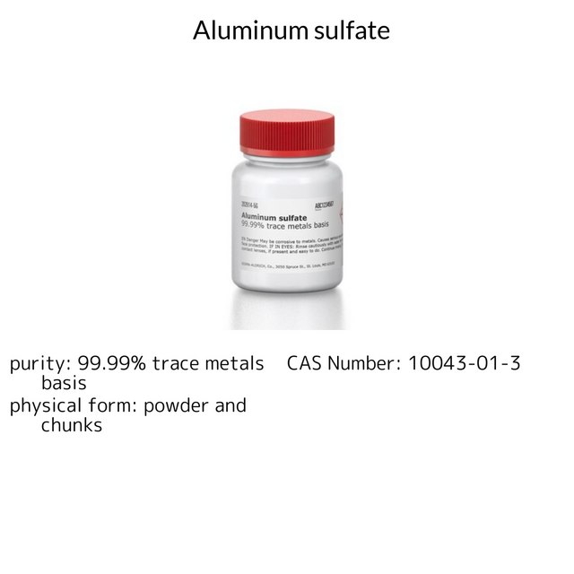 Aluminum sulfate