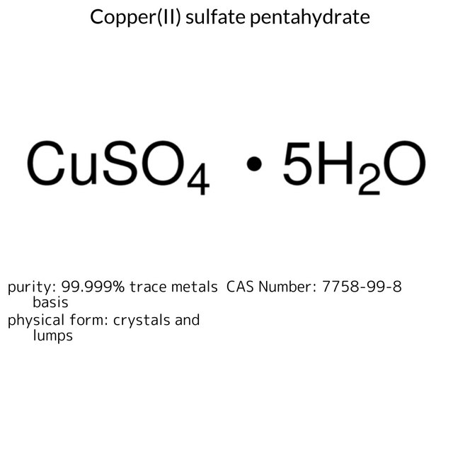 Copper(II) sulfate pentahydrate