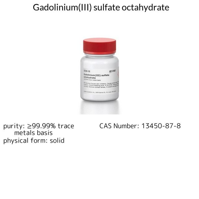 Gadolinium(III) sulfate octahydrate