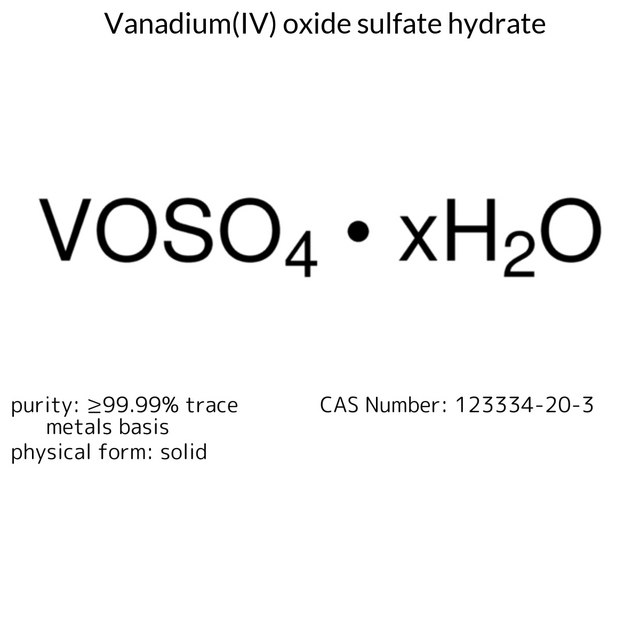 Vanadium(IV) oxide sulfate hydrate