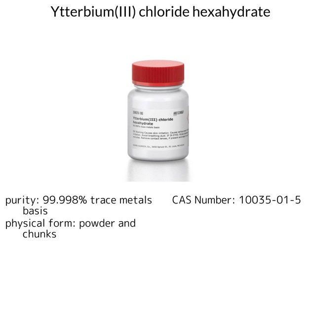 Ytterbium(III) chloride hexahydrate