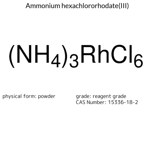 Ammonium hexachlororhodate(III)