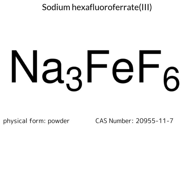 Sodium hexafluoroferrate(III)