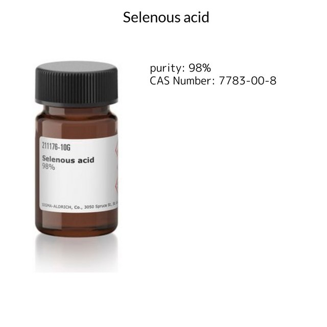 Selenous acid