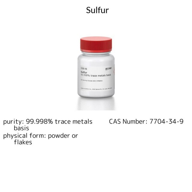 Sulfur