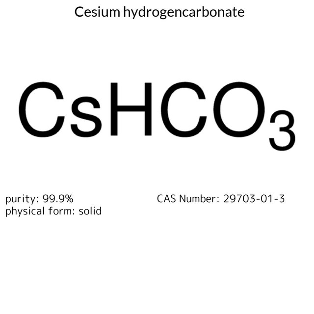 Cesium hydrogencarbonate